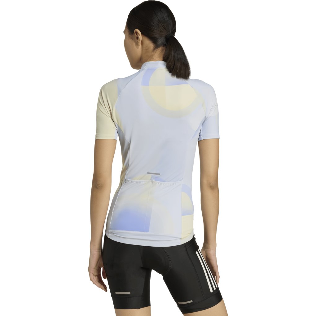 adidas Essential Light In Motion Cycling Jersey Women - halo blue JZ5501
