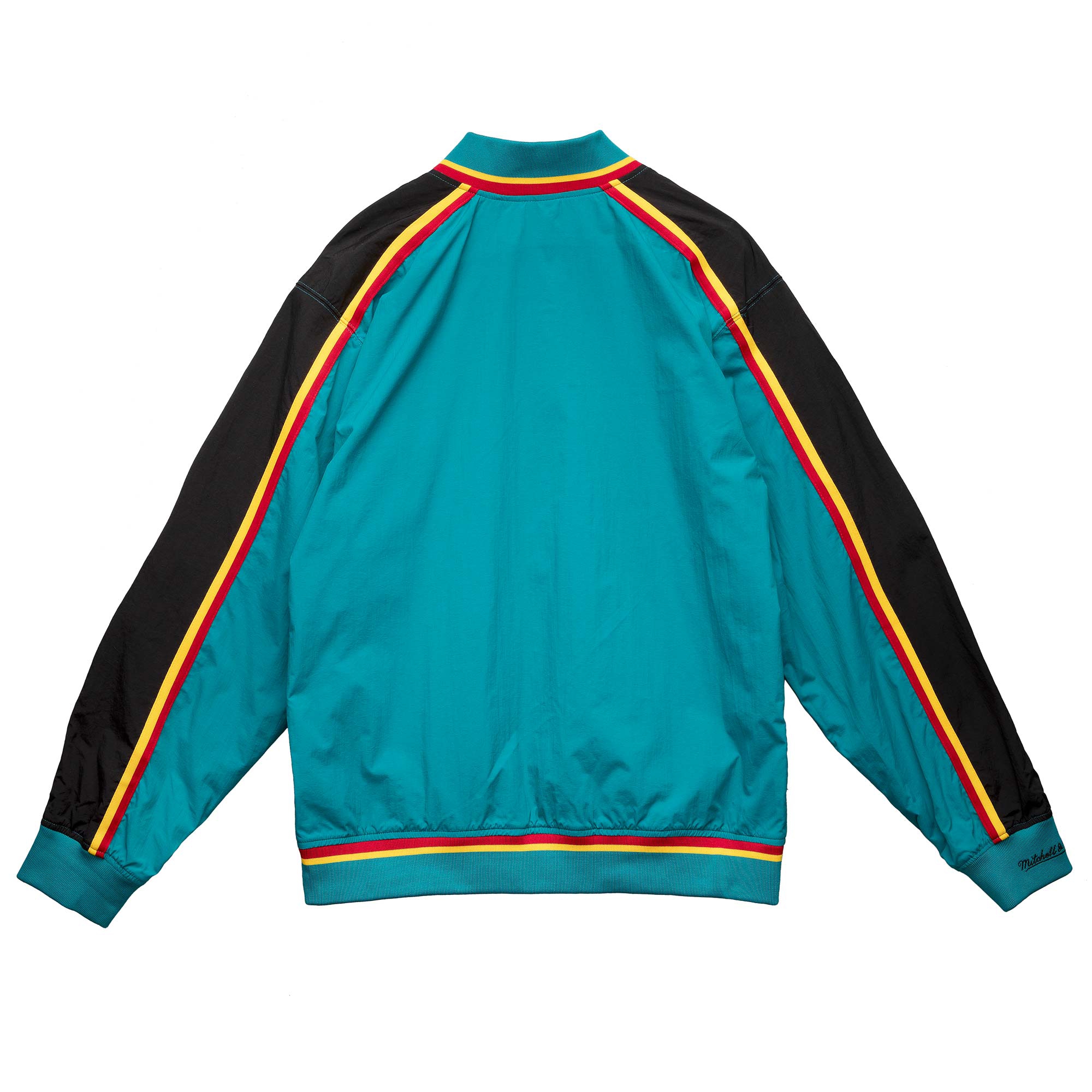 Detroit Pistons 1997-98 Authentic Warm Up NBA Jacket Teal