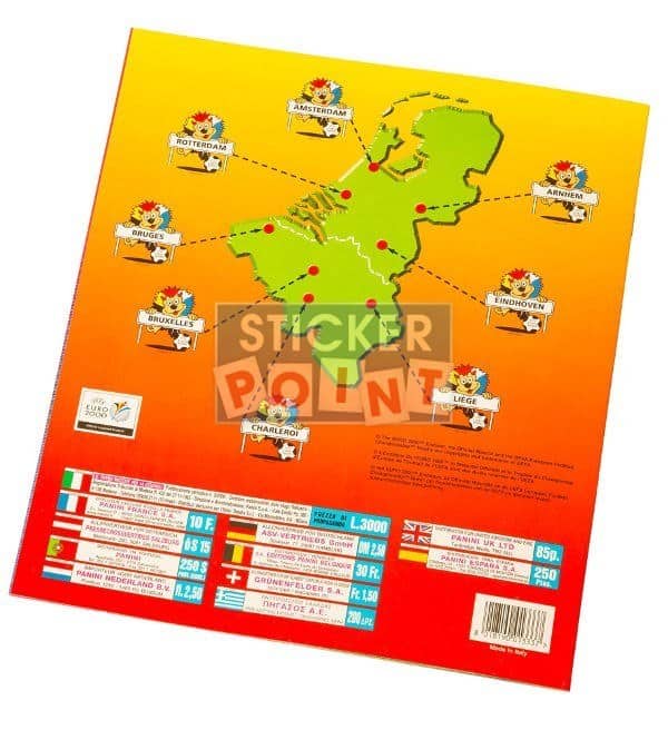 Panini EURO 2000 Empty Album