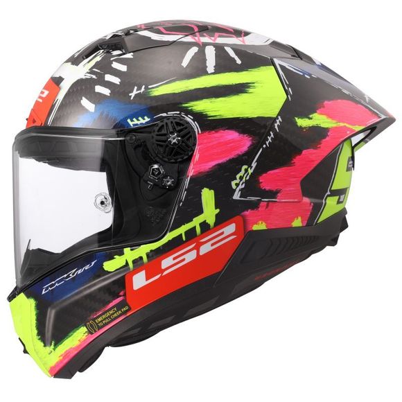 LS2 FF805 THUNDER GP AERO REPLICA ALDEGUER 25 Full-Face Helmet - MulticolorRef: LS1251
