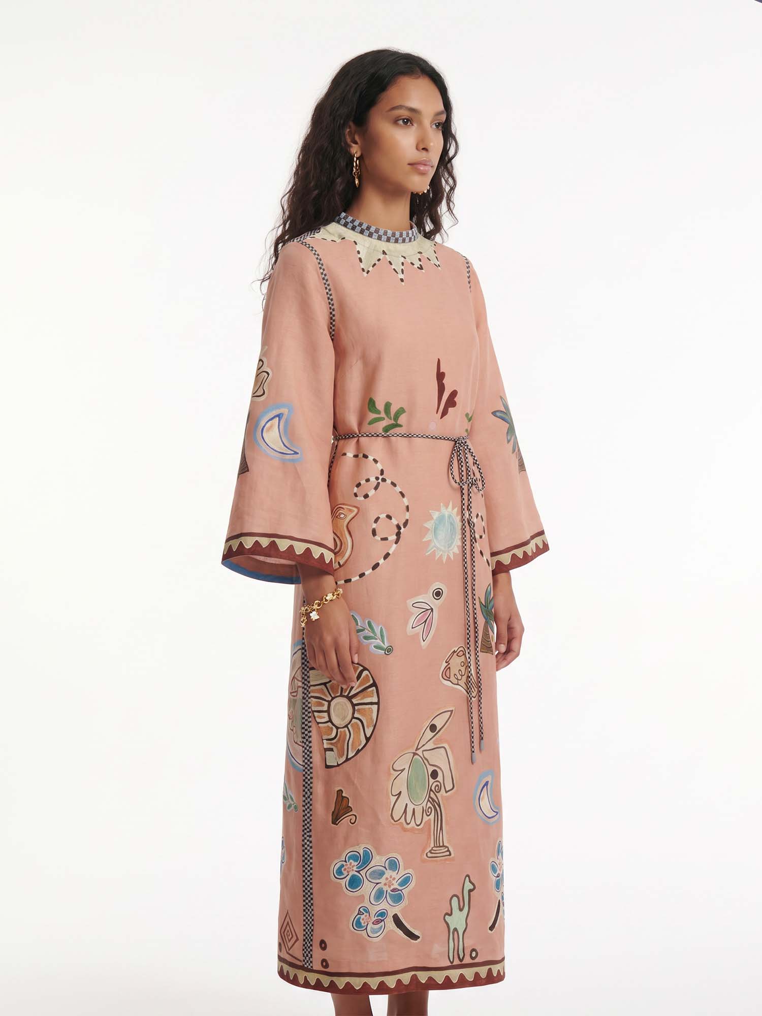 Whispered Story Maxi Dress