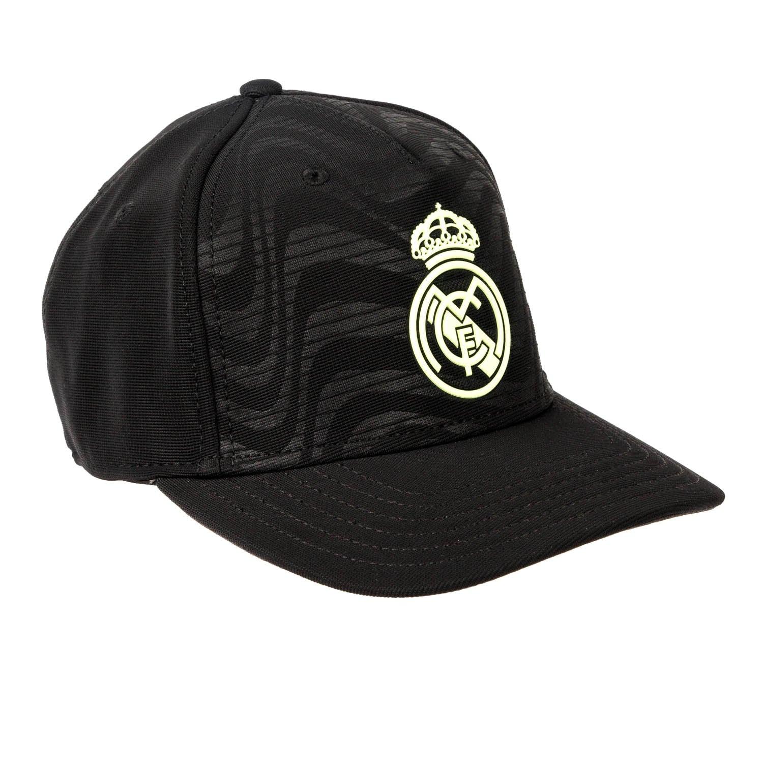 Real Madrid Crest Cap Black/Lime