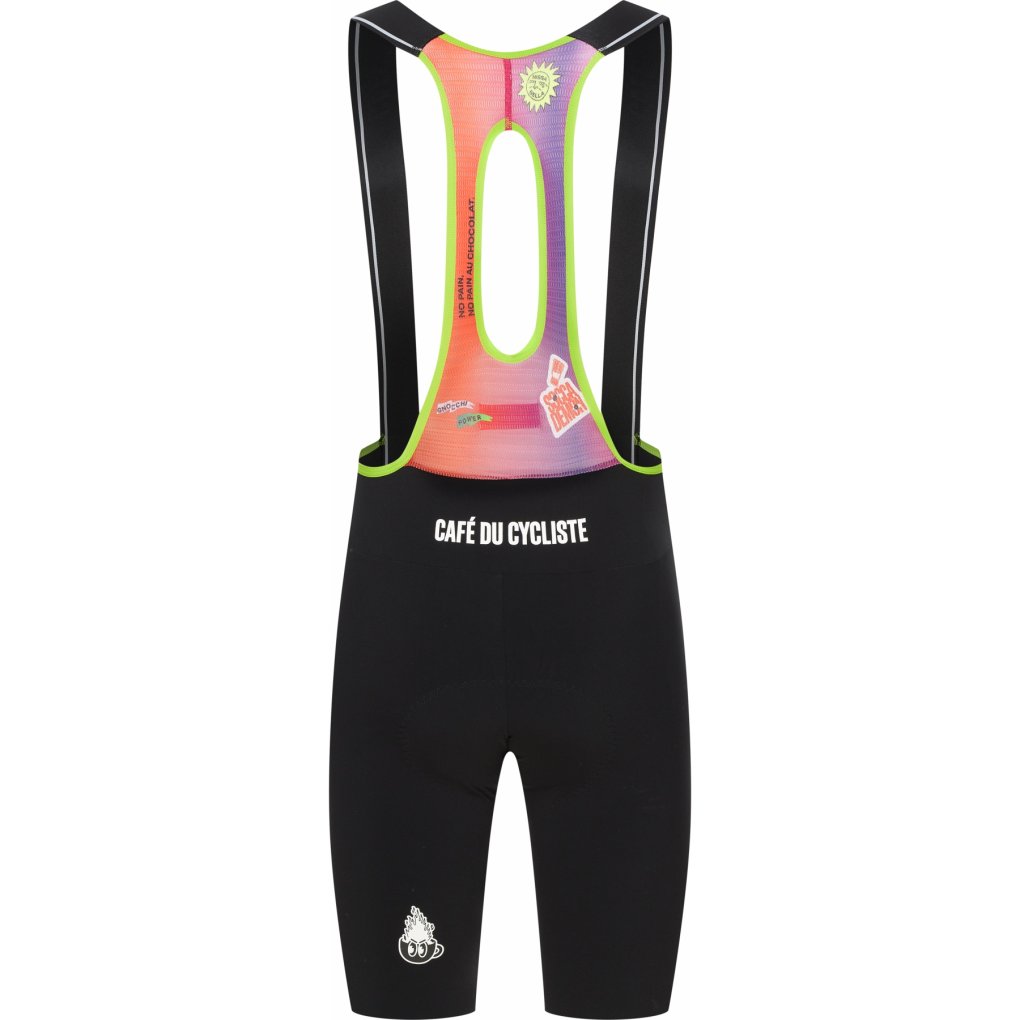 Café du Cycliste x Café Factory Team Victoire Bib Shorts Men - black