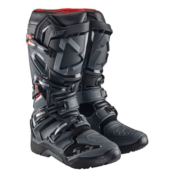 Enduro Boots Leatt ENDURO 5.5 FLEXLOCK - GRAPHENE 2024 - Black / GreyRef: LB0429