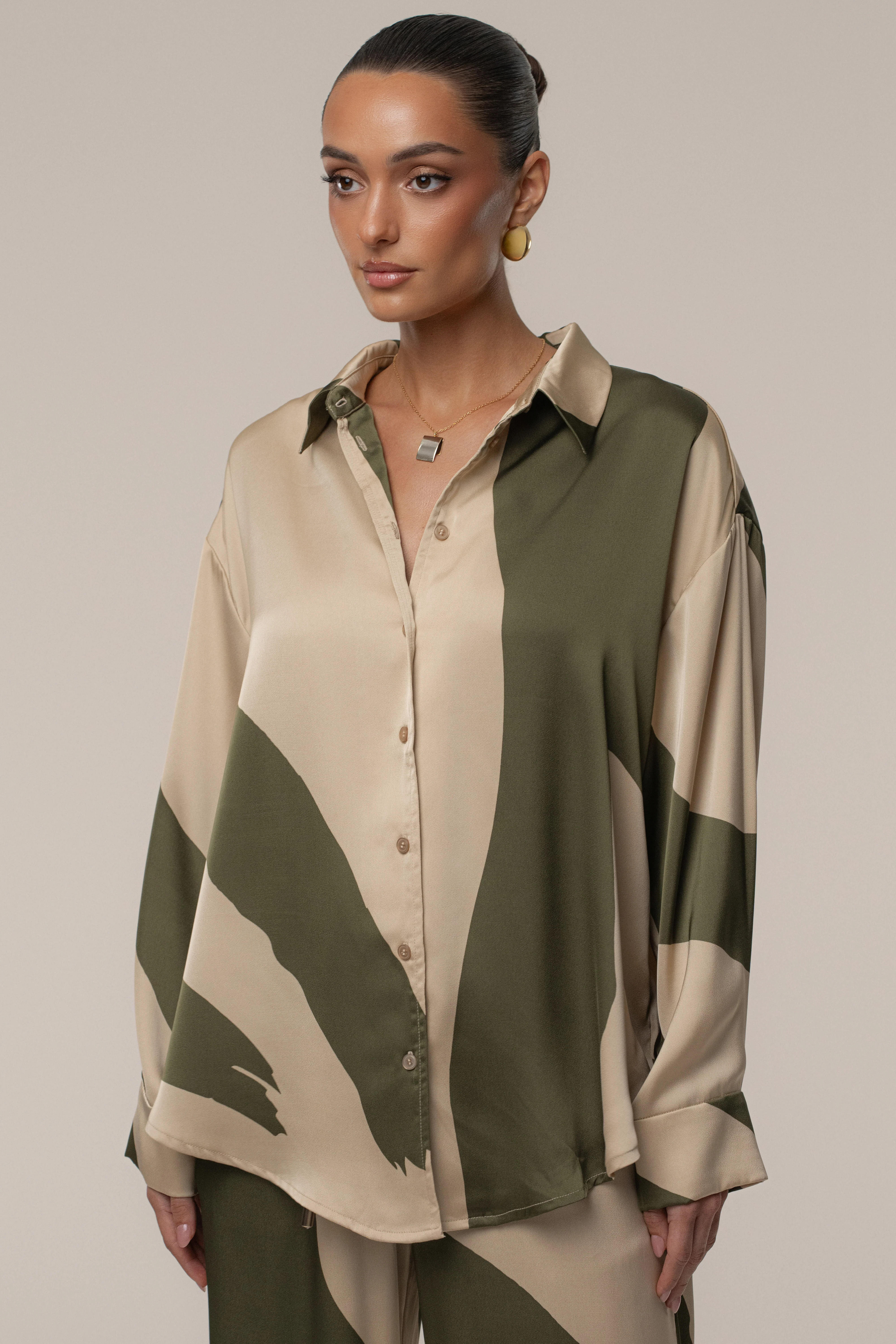 Multi Ella Safari Blouse