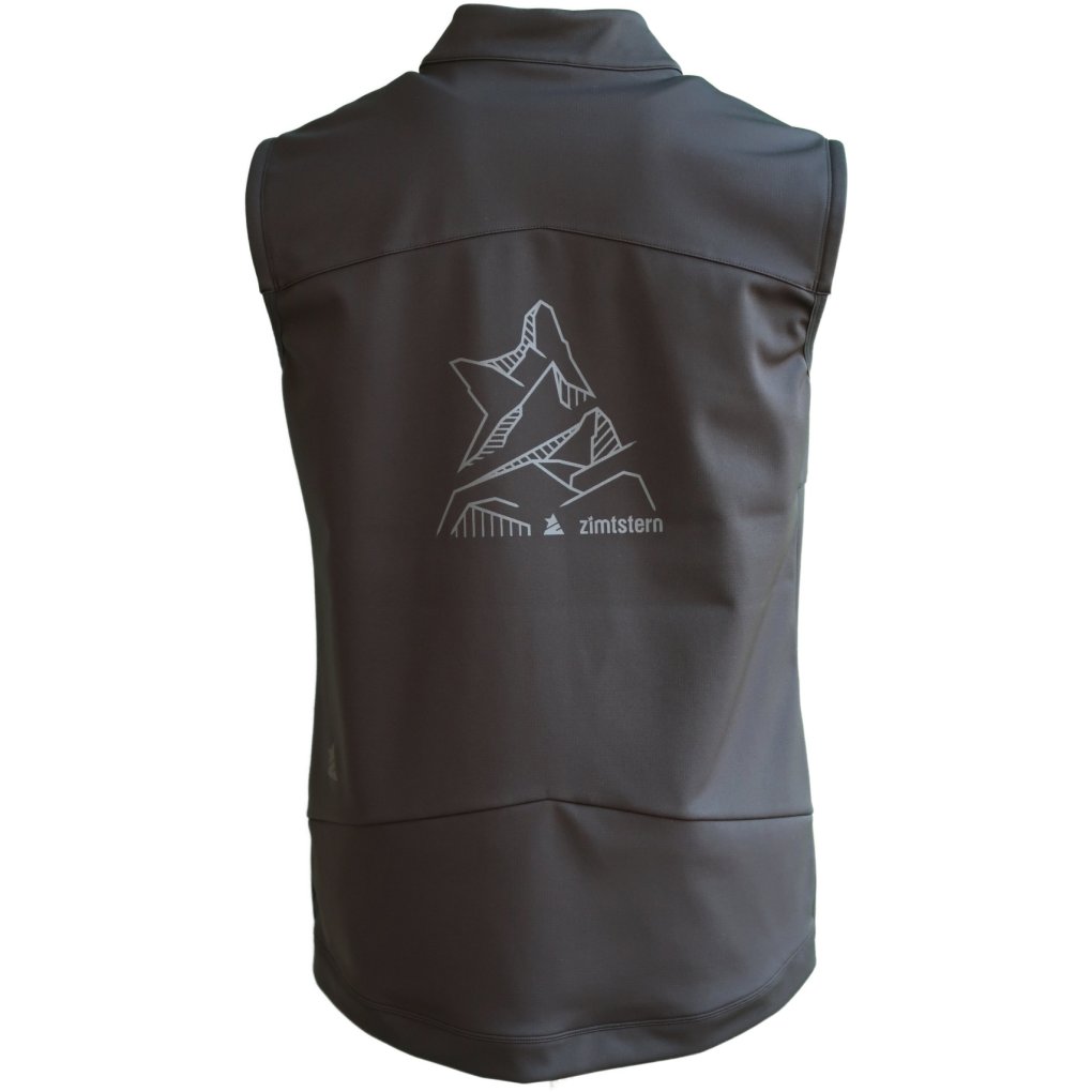 Zimtstern Xalpz Softshell MTB-Vest Men - Pirate Black