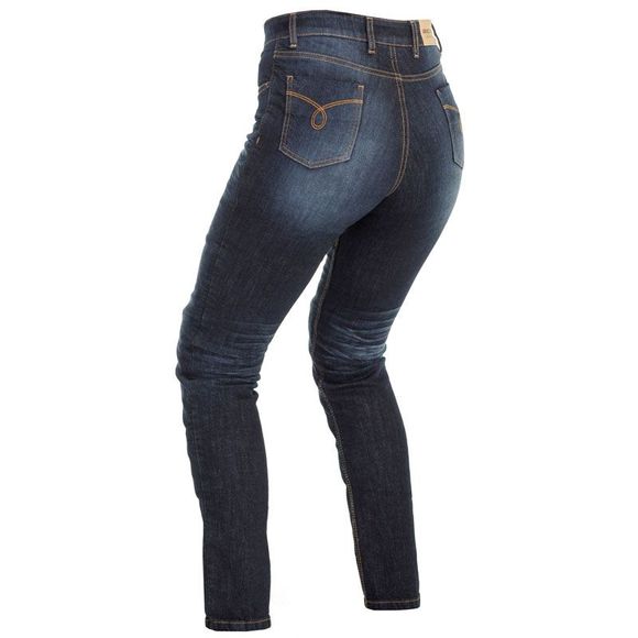 Jean Moto Richa NORA LADY - Slim - BleuRef : RC0625