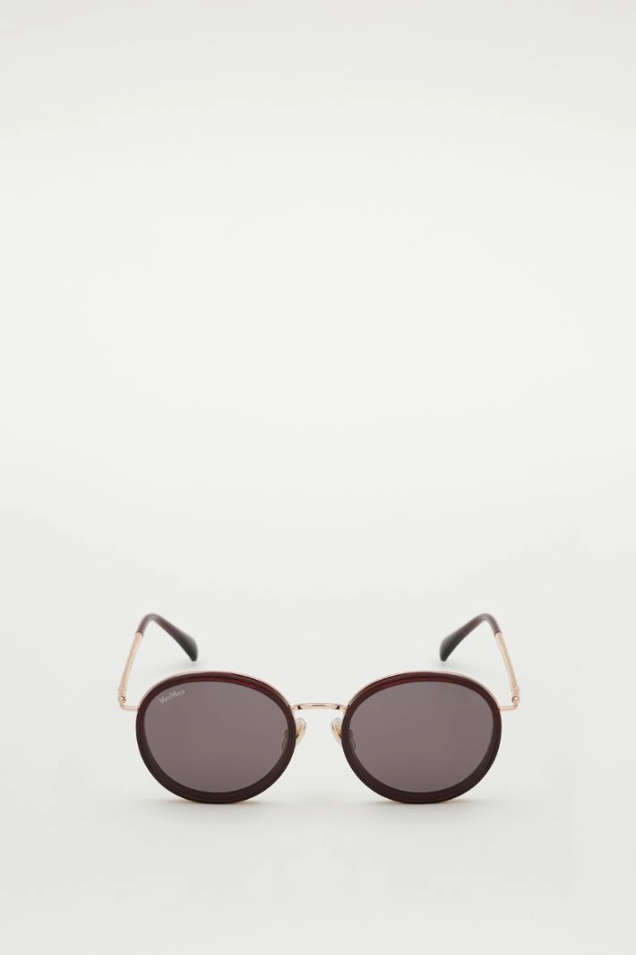 Round sunglasses - BORDEAUX