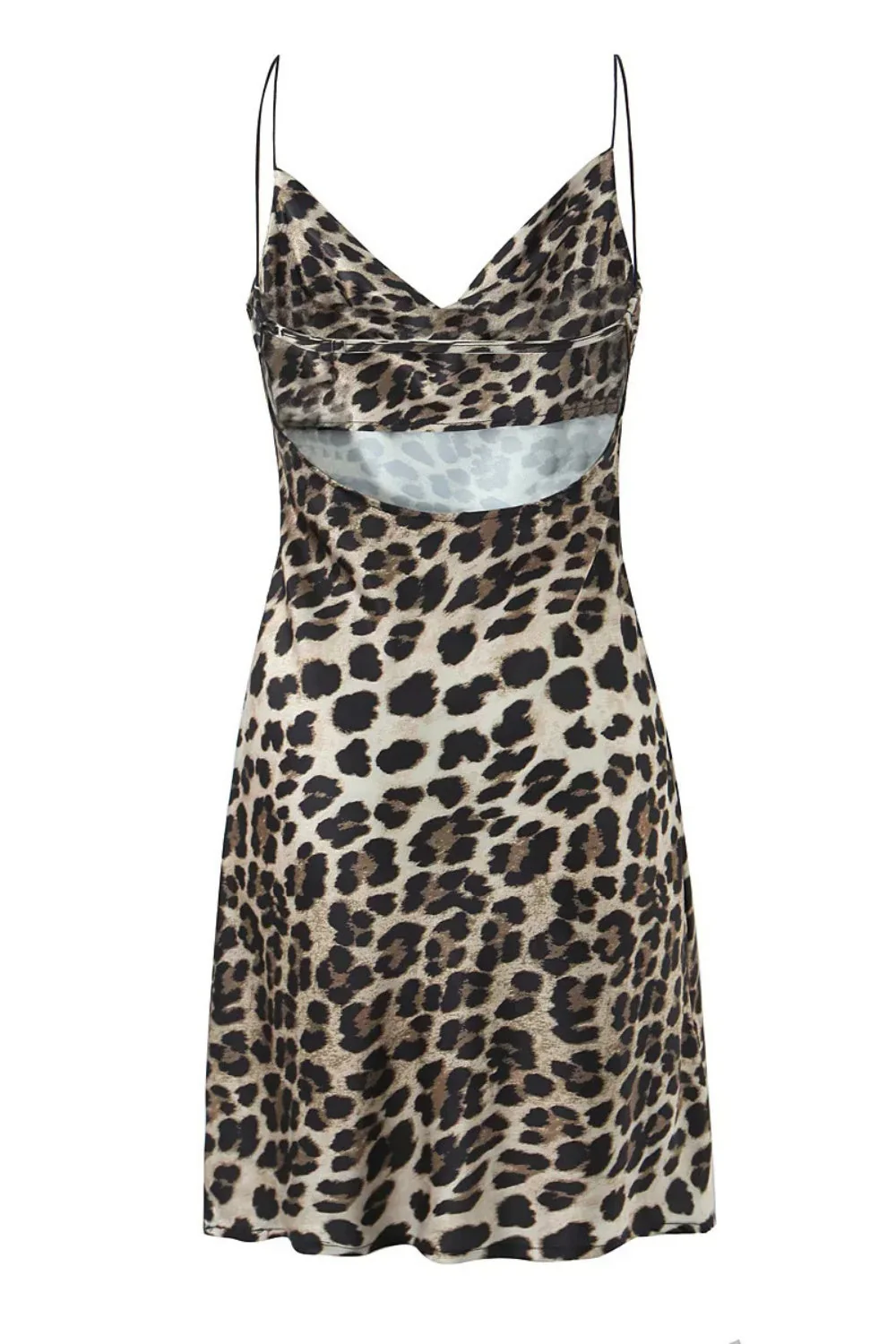 Sexy Leopard Print Fitted Short Skirt