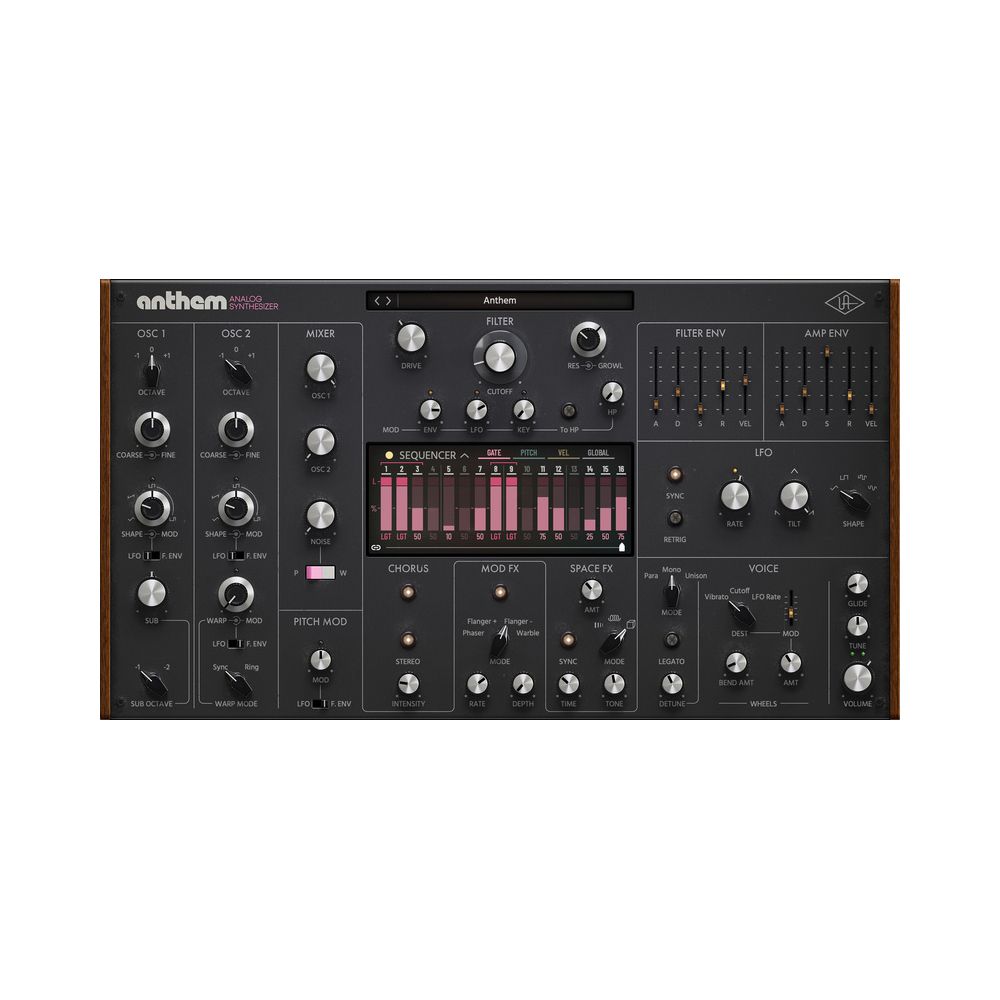 Universal Audio Anthem Analog Synthesizer – Thomann Ireland