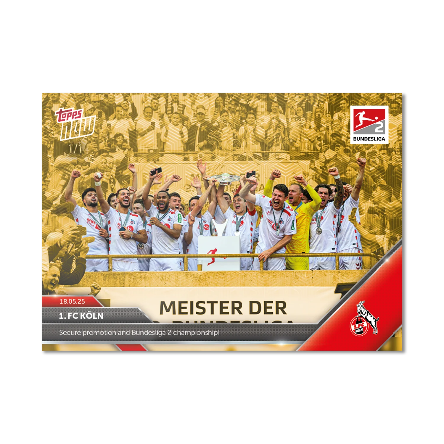 1. FC Köln - 2024-25 Bundesliga Topps NOW® - Card 194