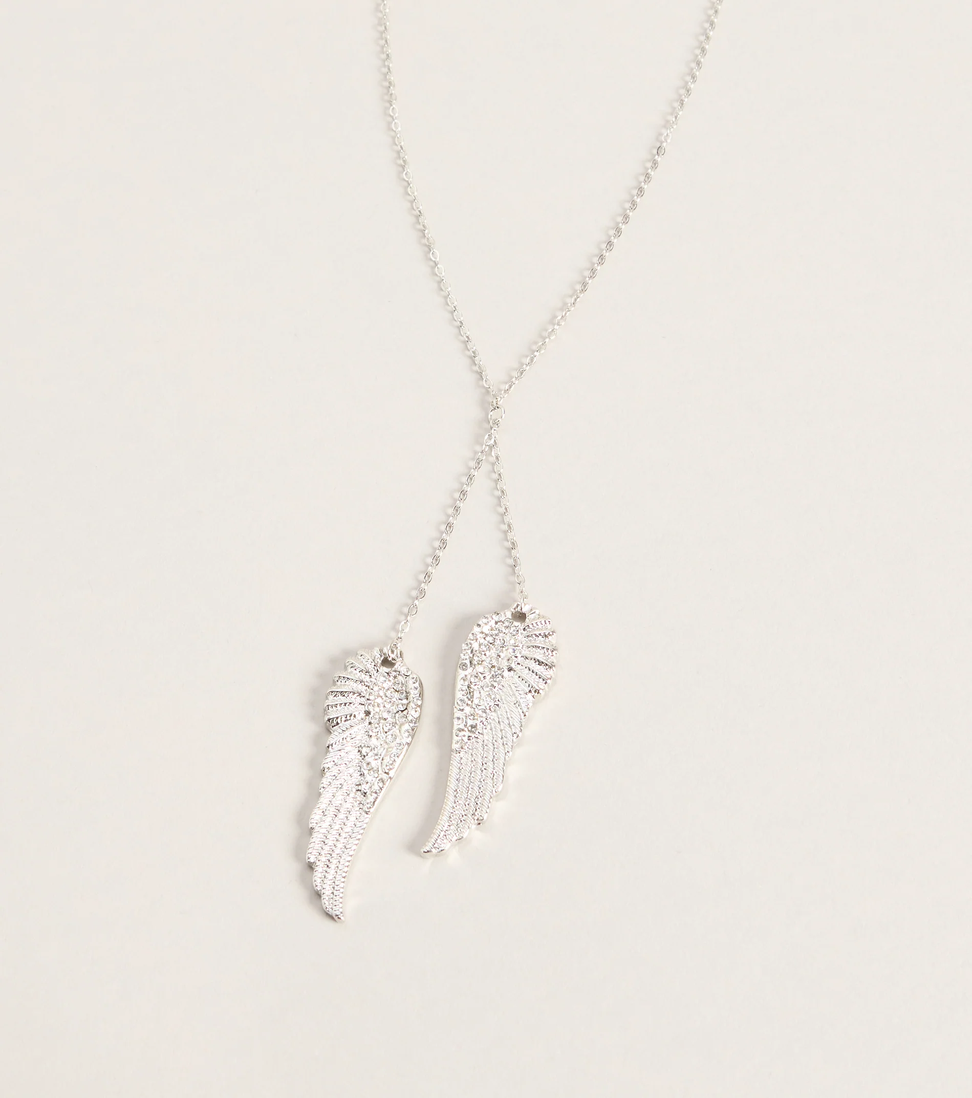 Sweet Symbol Angel Wing Necklace