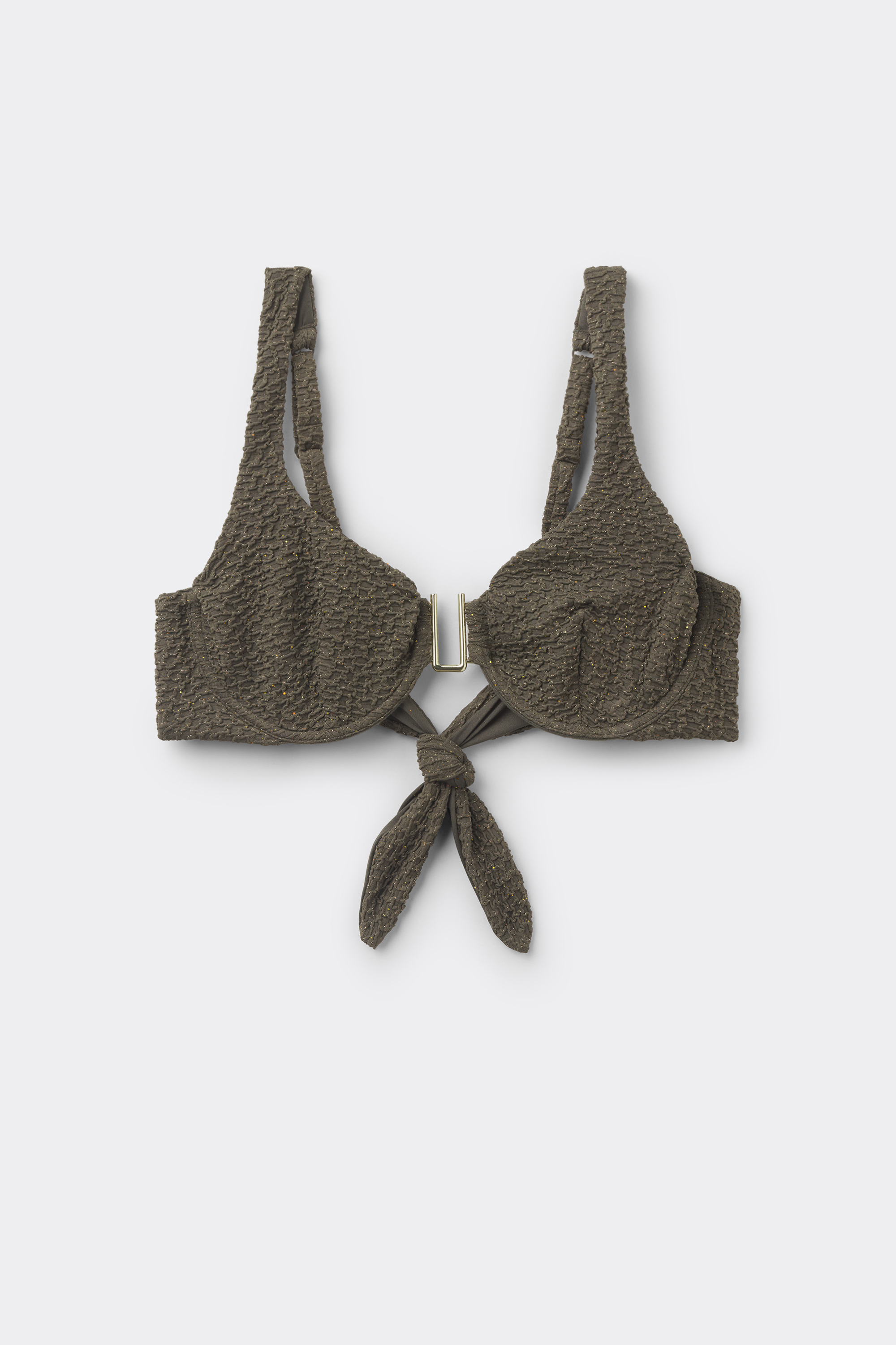 Crinkle Dune Balconette Bikini Top