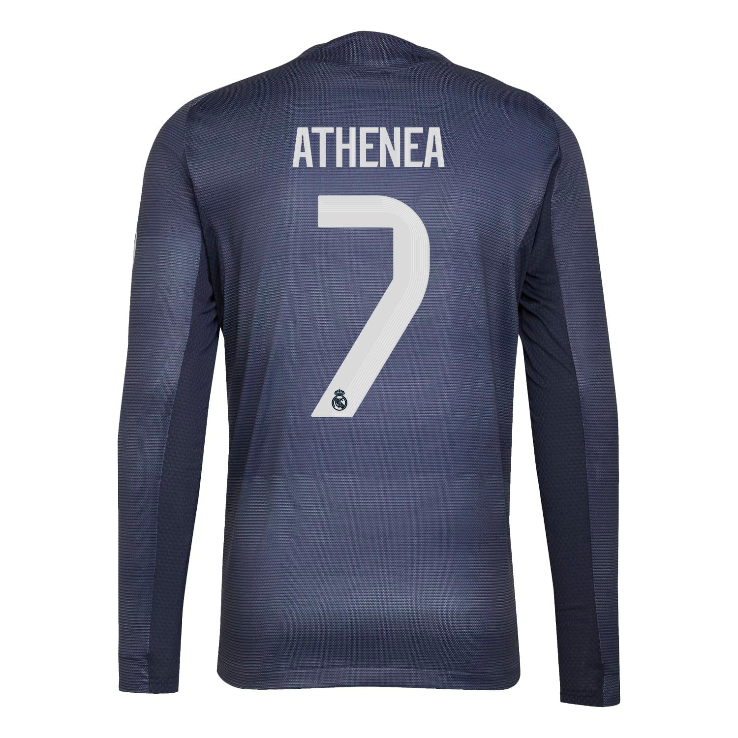 Mens Away Long Sleeve Authentic Shirt 25/26 Navy