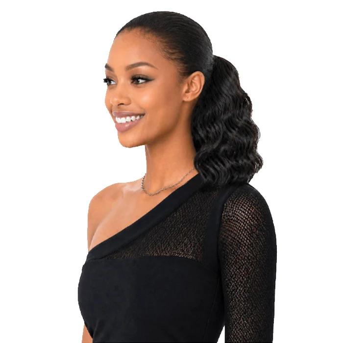Bobbi Boss Human Hair Wig - MHFC005 DEEP WAVE 12