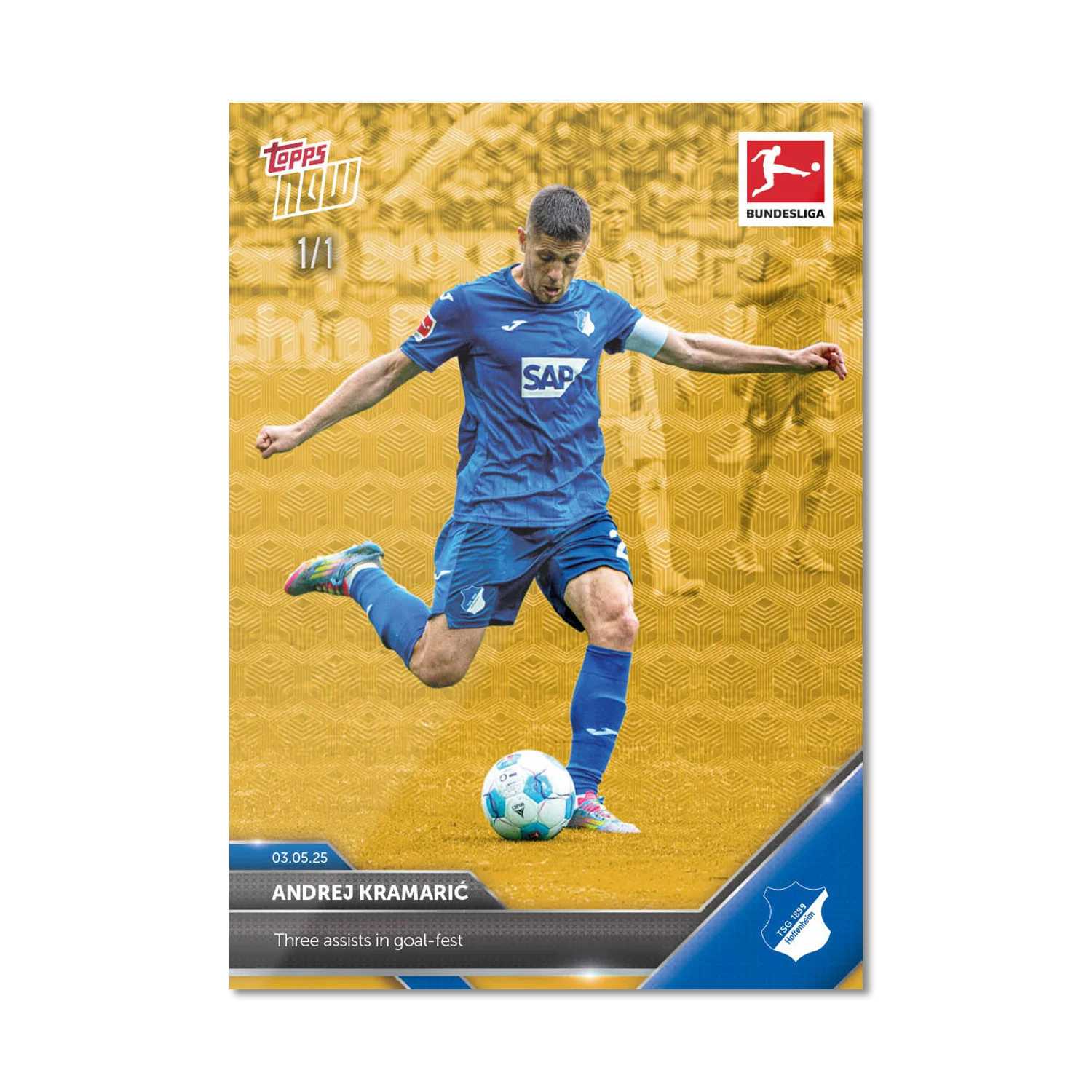 Andrej Kramarić - 2024-25 Bundesliga Topps NOW® - Card 178