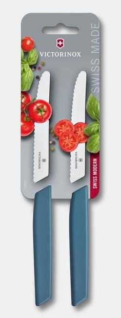 Swiss Modern Tomato and Table Knife Set, 2 pieces, 11 cm