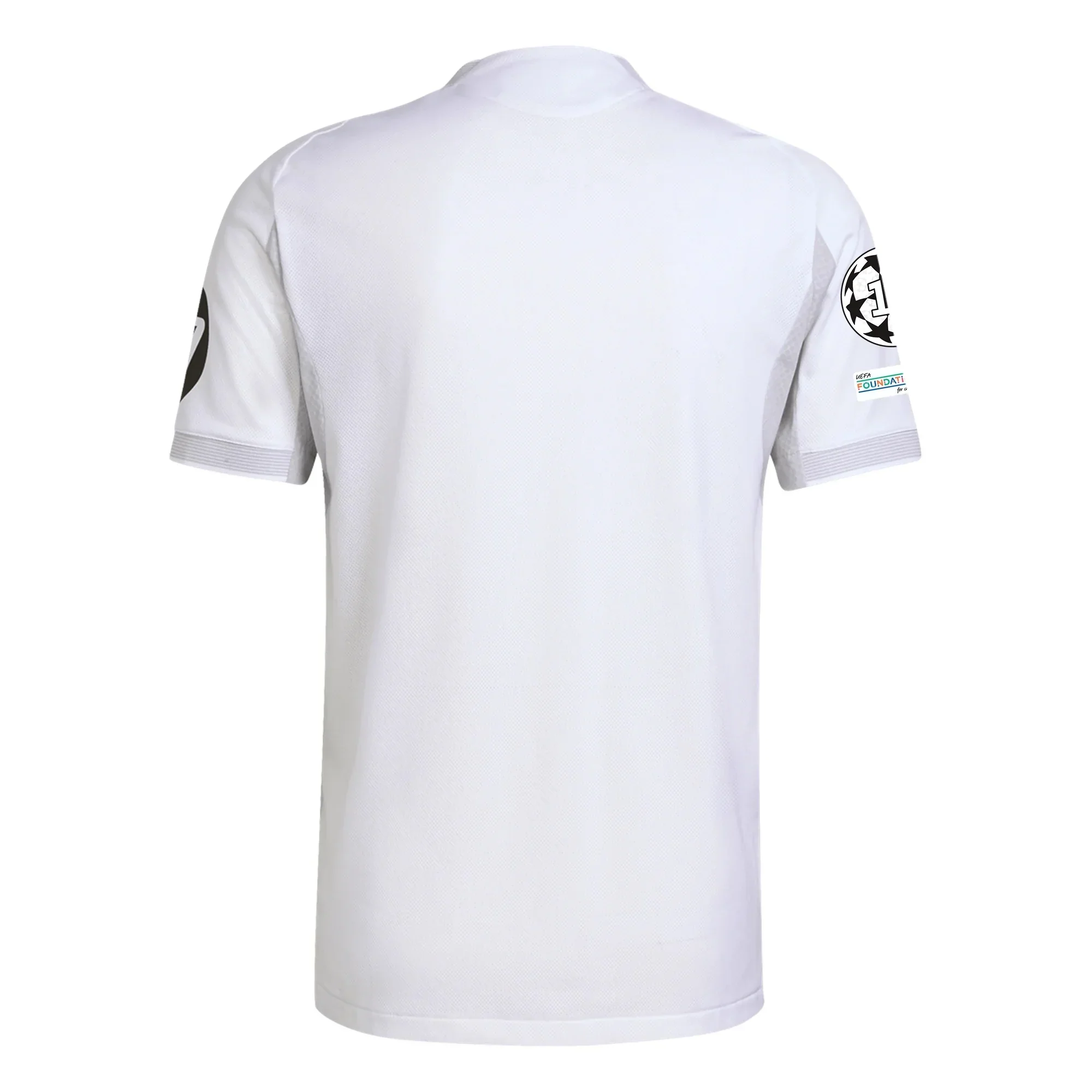 Real Madrid Authentic Home Jersey 25/26 w/ Champions League Patches (White)