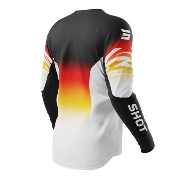 Maillot cross Shot DRAW - X-TREM - ENFANT - OrangeRef : SO2689