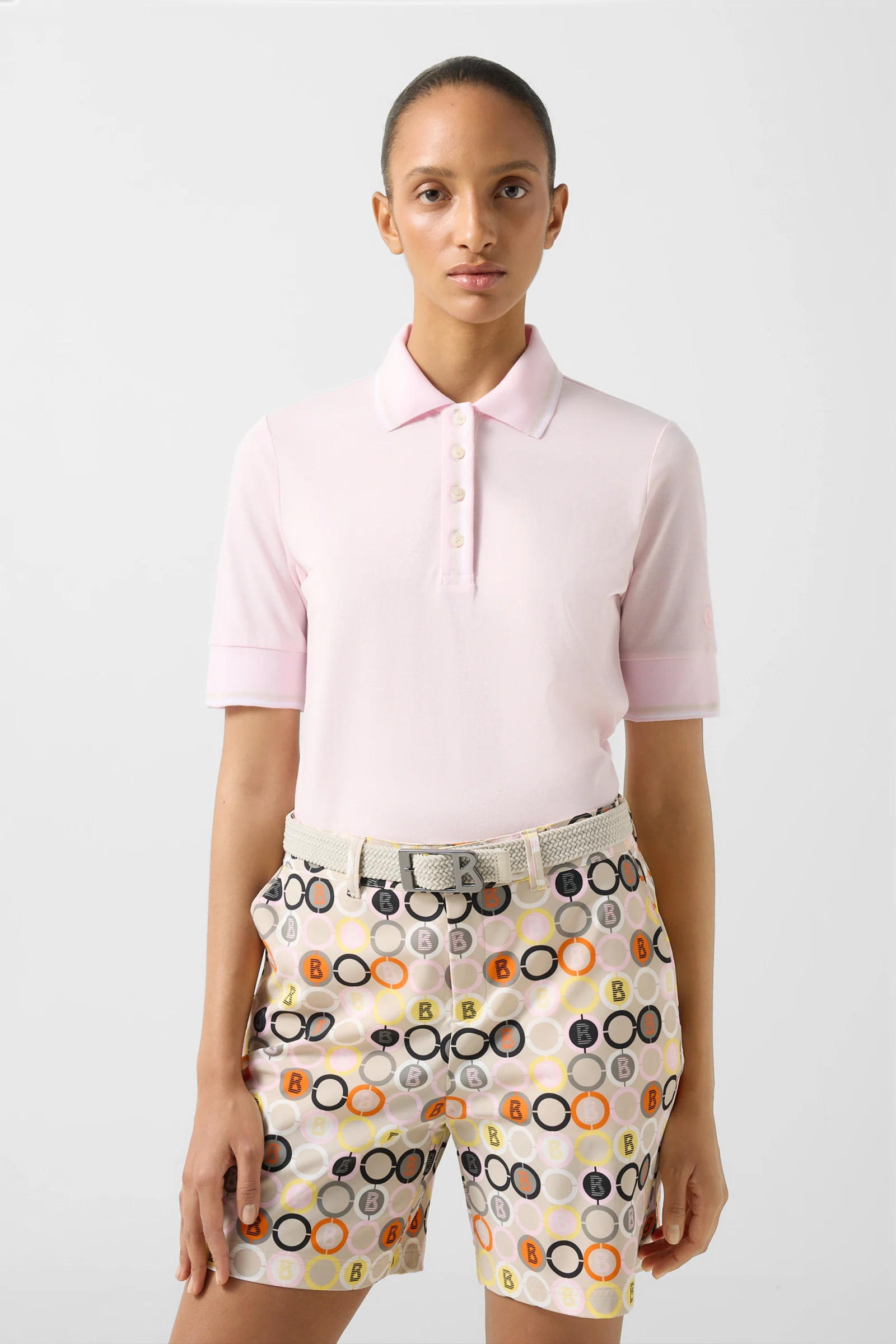 Funktons polo shirt Elenor in Pink