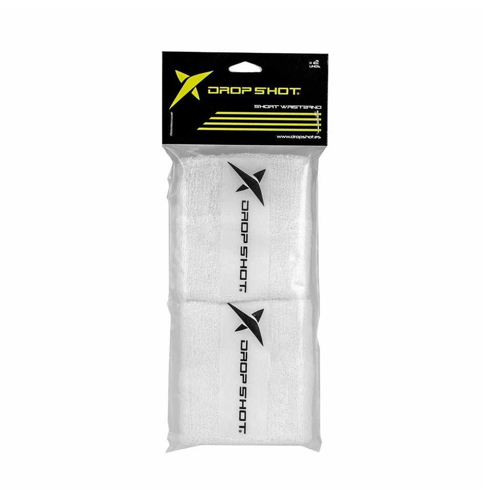 WHITE DROP SHOT LONG WRISTBAND