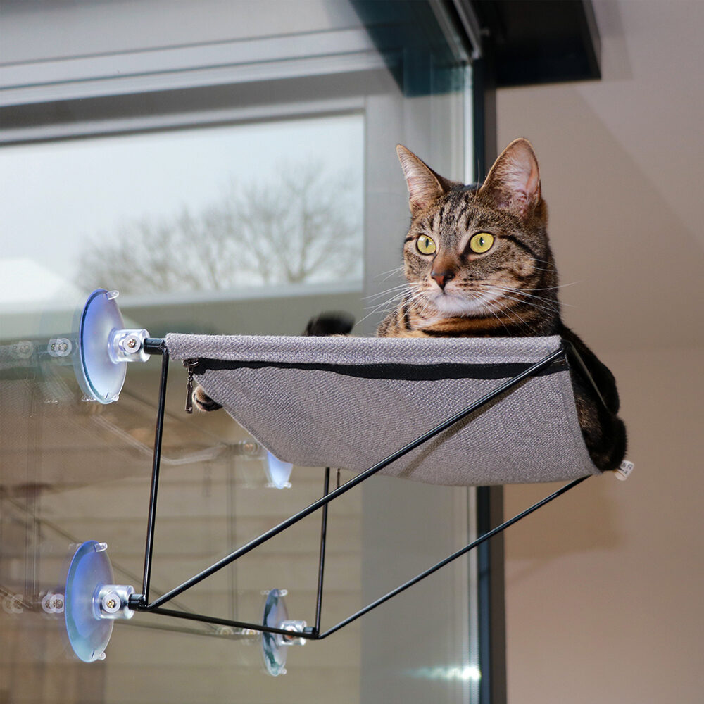 D&D Olivia Window Hammock - Gray