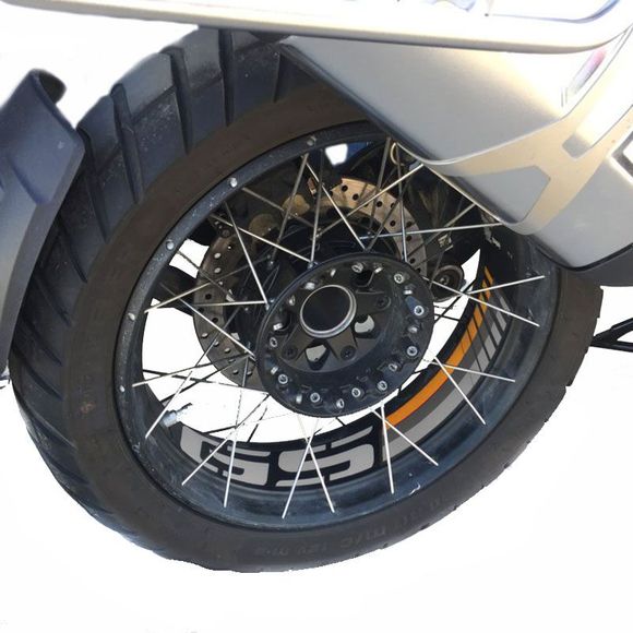 Puig Wheel Rim Decals BMW R1200GS/R1250GS ADVENTURE - YellowRef: 20151