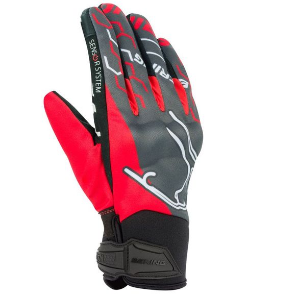 Gants Bering WALSHE - Gris / RougeRef : BR1381-C58982