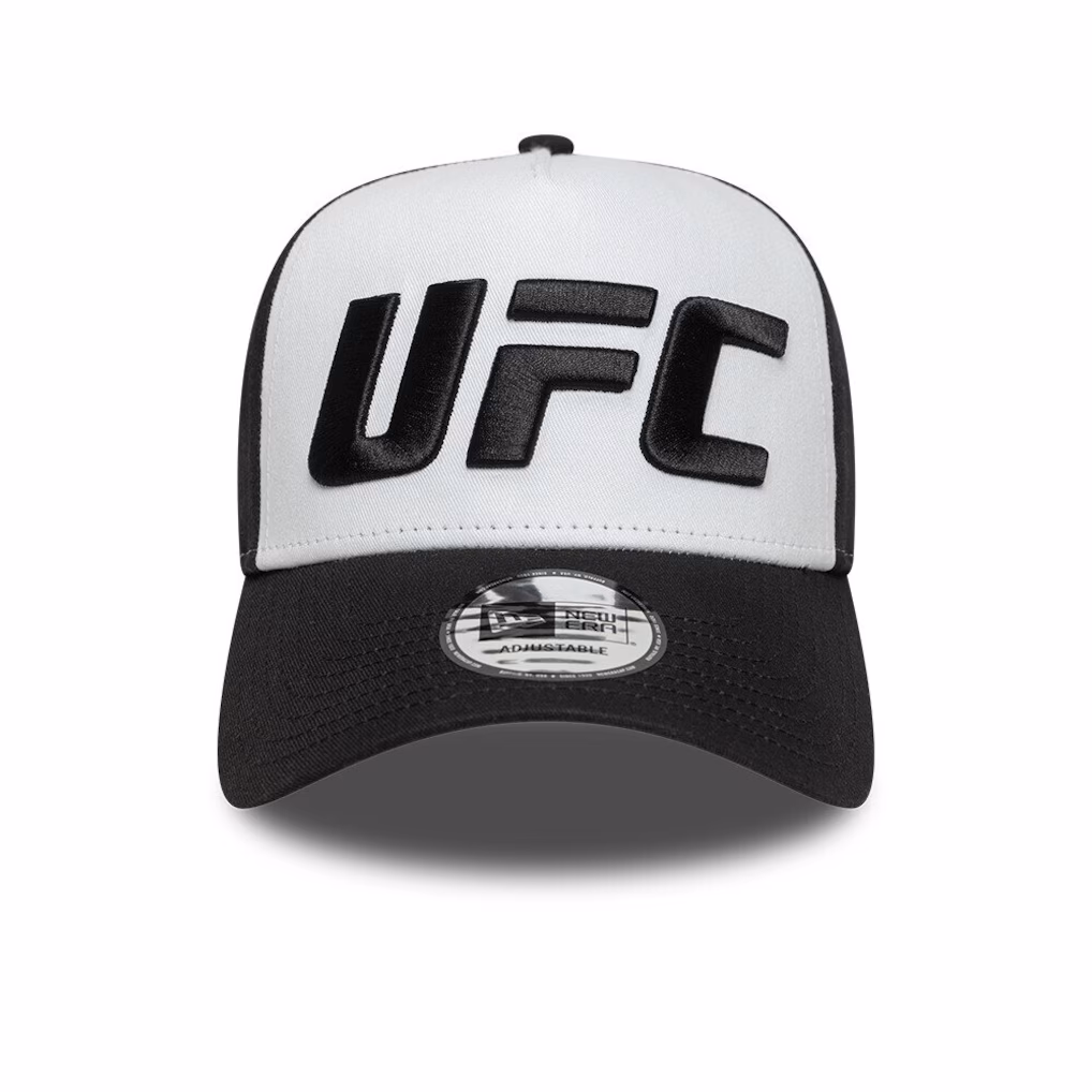 UFC New Era 9FORTY Trucker Cap - Black/White - Unisex