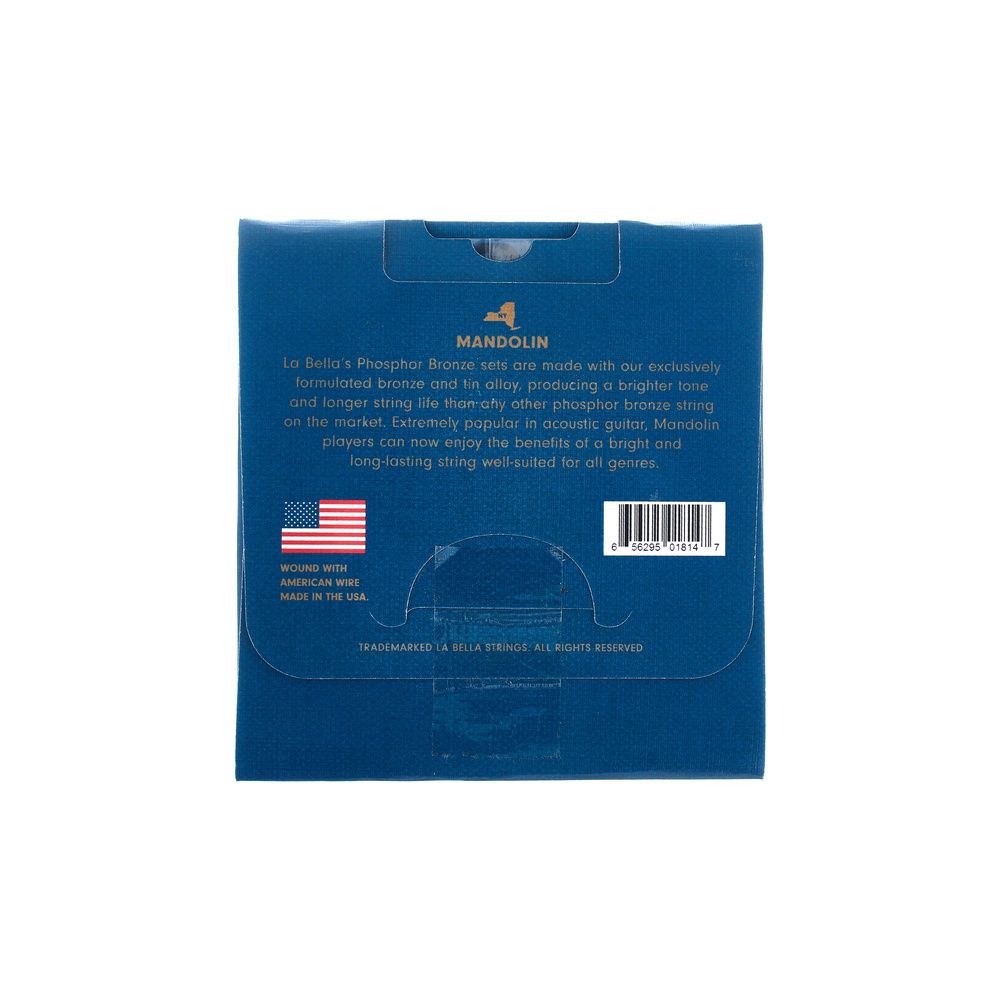 La Bella 880M Mandolin Ph.Br. Medium – Thomann Ireland