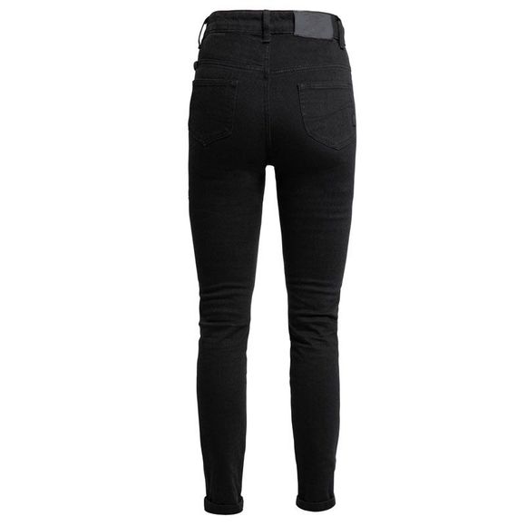 Jean Moto John Doe LUNA HIGH L30 - Slim - NoirRef : JDE0115