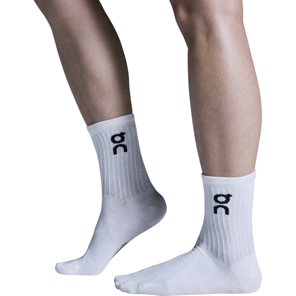 On Logo Sock High Socks Unisex - 3-Pack - White