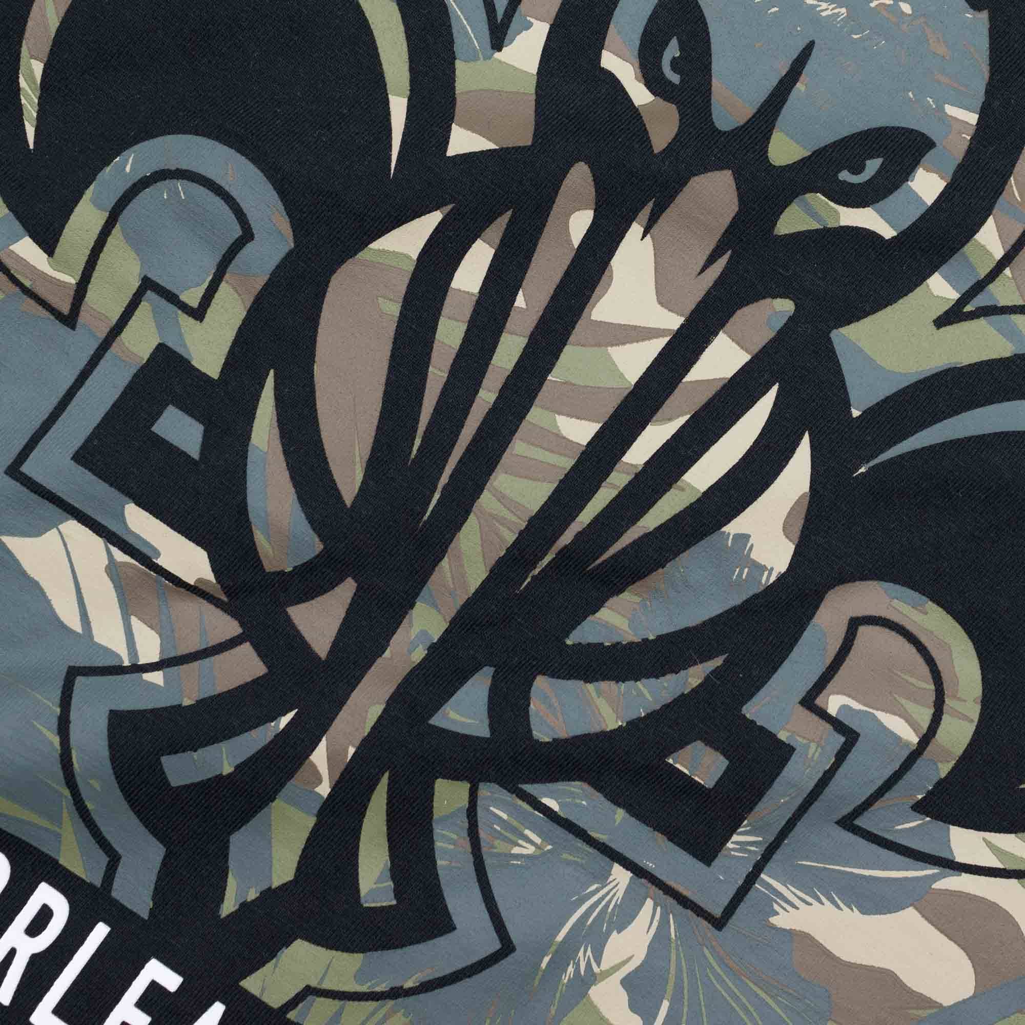 New Orleans Pelicans Zion Williamson Camo Logo NBA T-Shirt Black