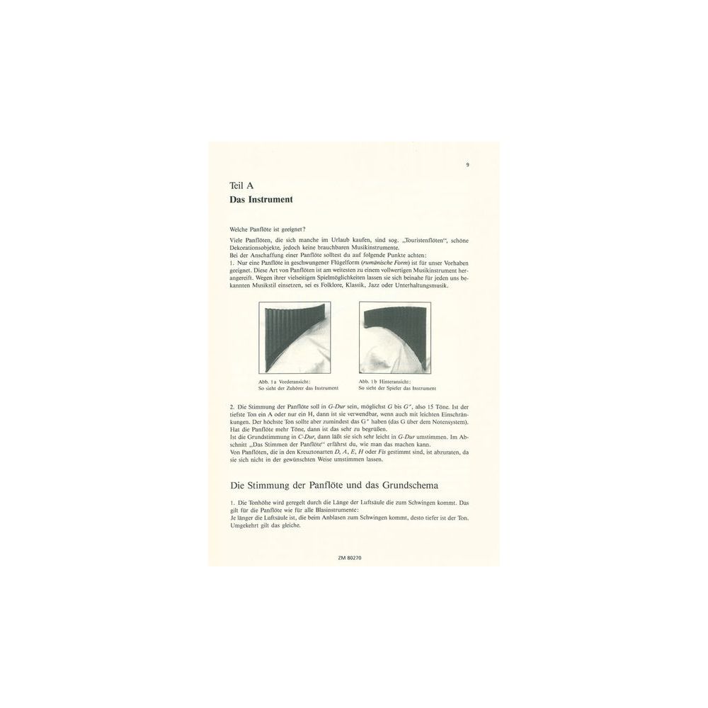 Zimmermann Verlag Schule für Panflöte – Thomann Ireland