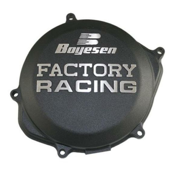 Boyesen factory racing clutch housing cover blackRef : BOY00001A / 1073642