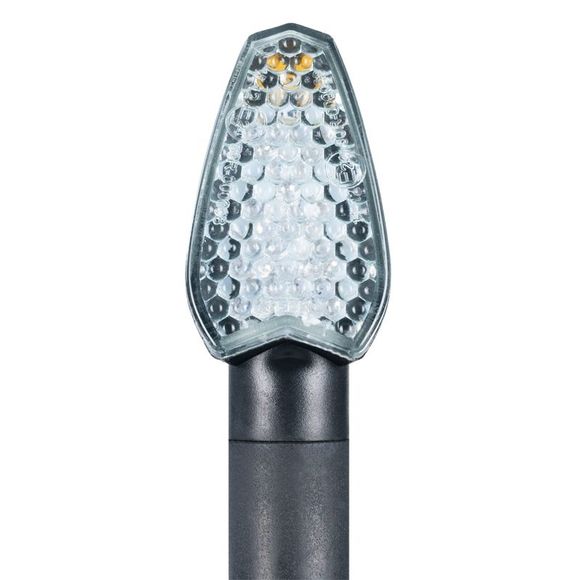 Oxford LED Signal 7 indicator (includes 2 resistors) Pair Universal - BlackRef: od0049 / el324