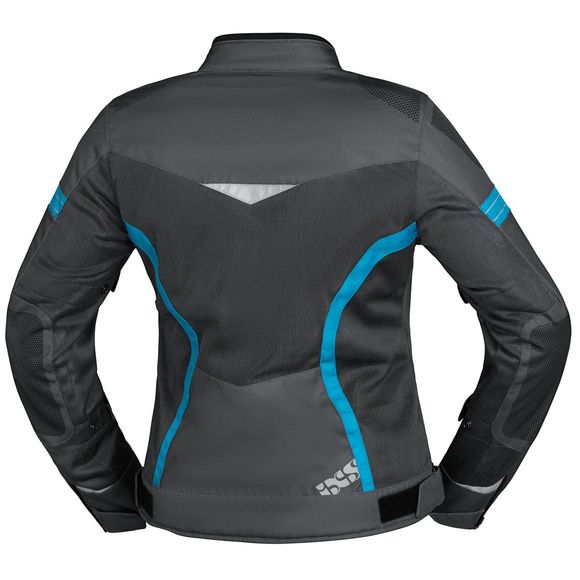 Blouson Moto IXS TRIGONIS-AIR FEMME - Gris / BleuRef : IS1045