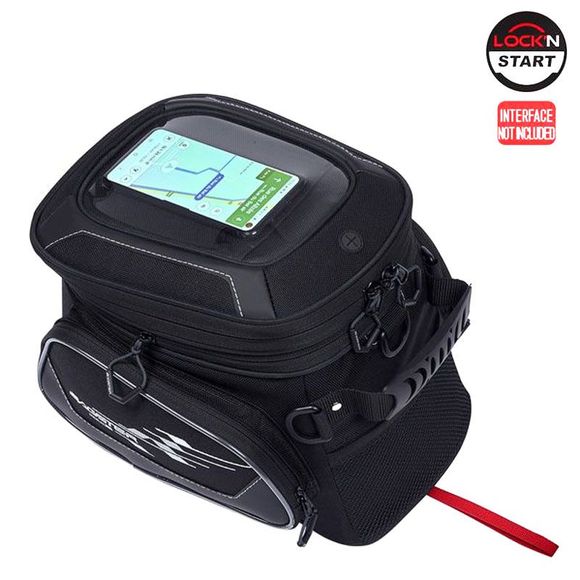 Bagster RAPTOR LOCK tank bag LOCK'N START version (10 Liters) Universal - BlackRef: bg0824 / xsr370