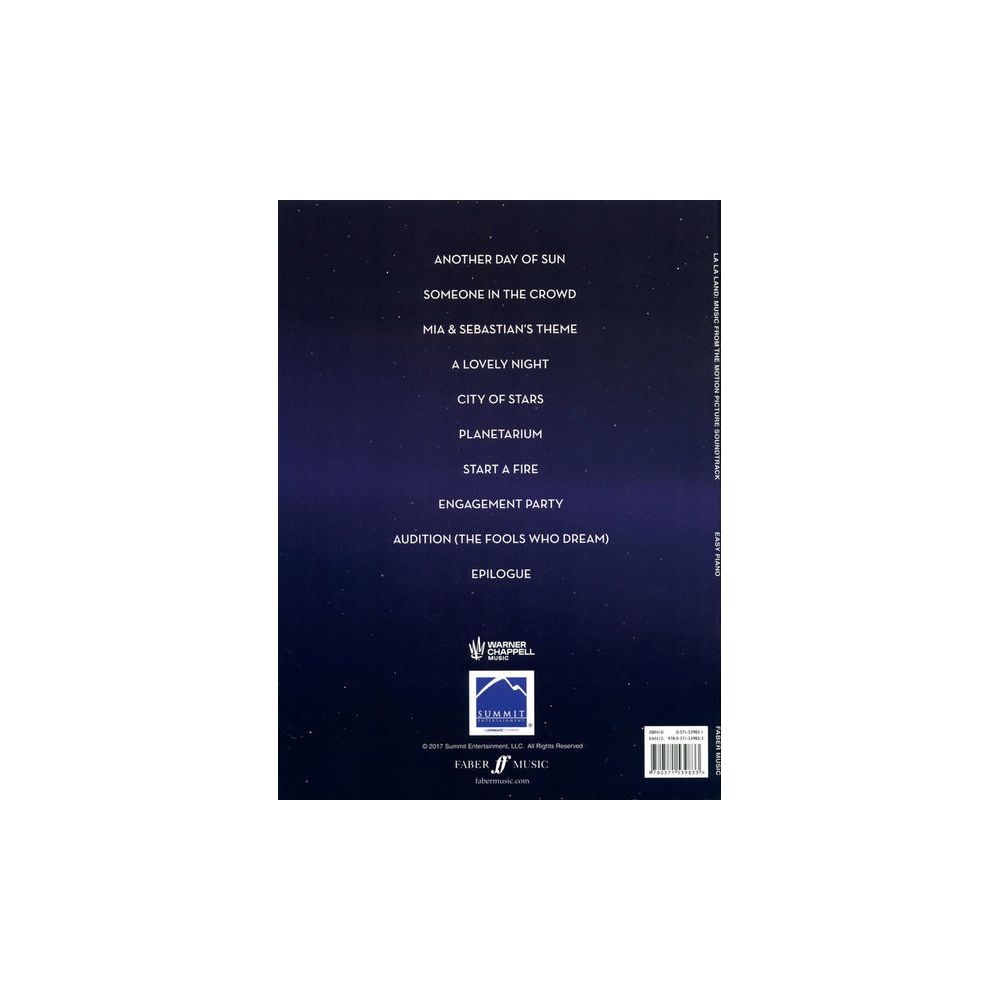 Faber Music La La Land