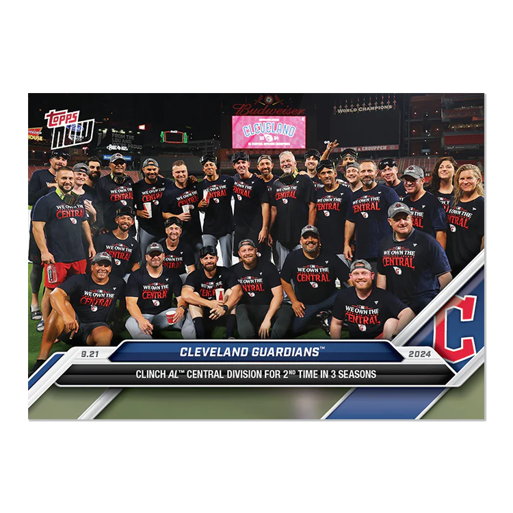 Cleveland Guardians - 2024 MLB TOPPS NOW® Card 735