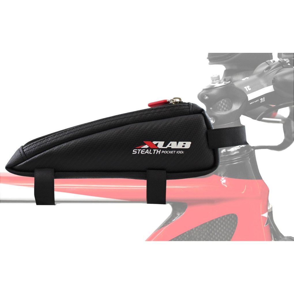 XLAB Stealth Pocket 100C Top Tube Bag - 0.3L - black