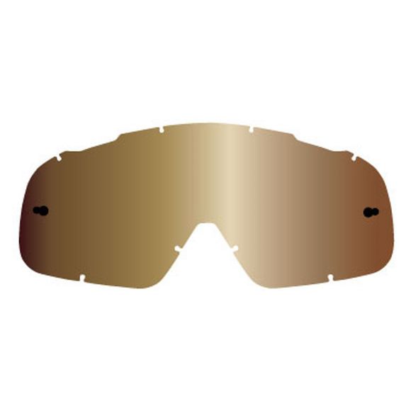 Fox Youth Airspace / Main Ii Mask Screen - Lexan - Mirror - Yellow / IridiumRef: FX2697