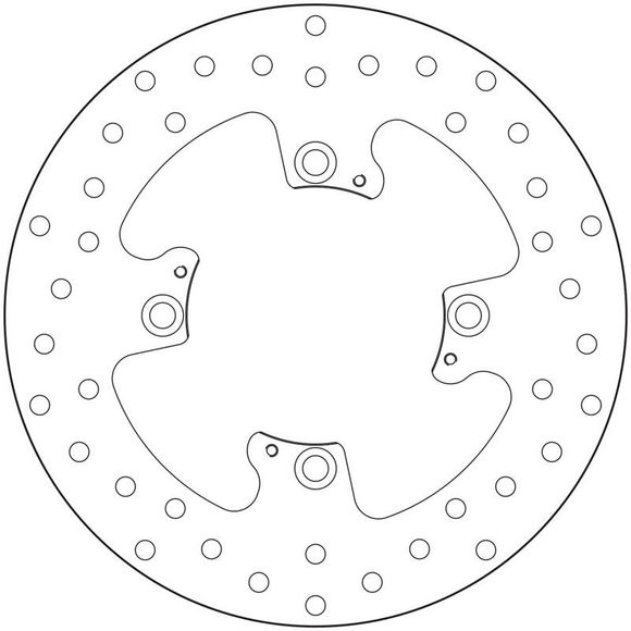 Brembo round fixed brake discRef: 68B407N6