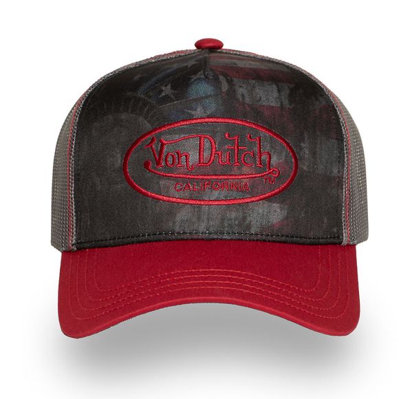 Casquette Von Dutch SUBLIMATION - RougeRef : VDH0330 / VD/1/CT/SUBL/09-TU
