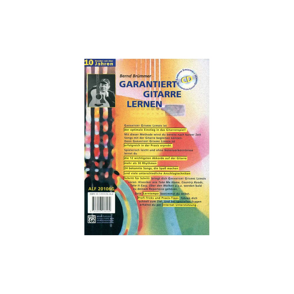 Alfred Music Publishing Garantiert Gitarre Lernen – Thomann Ireland