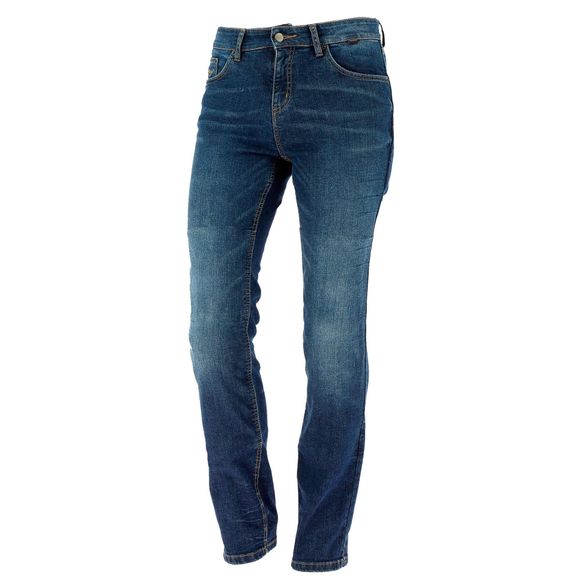 Jean Moto Richa NORA SHORT - Slim - BleuRef : RC0716