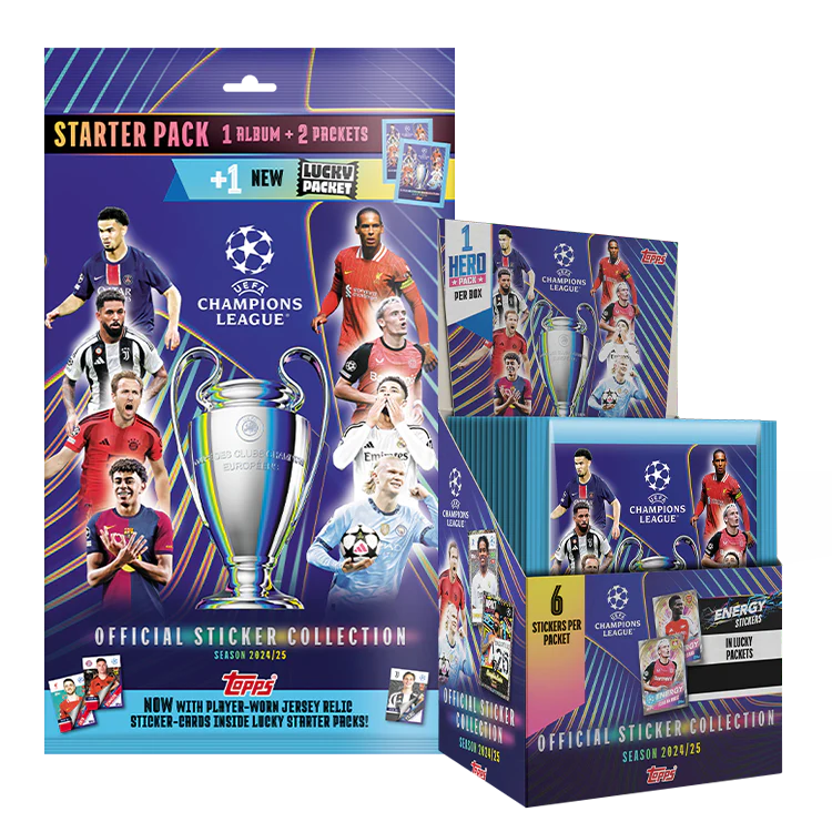 Champions League Stickers 24/25 - Mega Starter Bundle