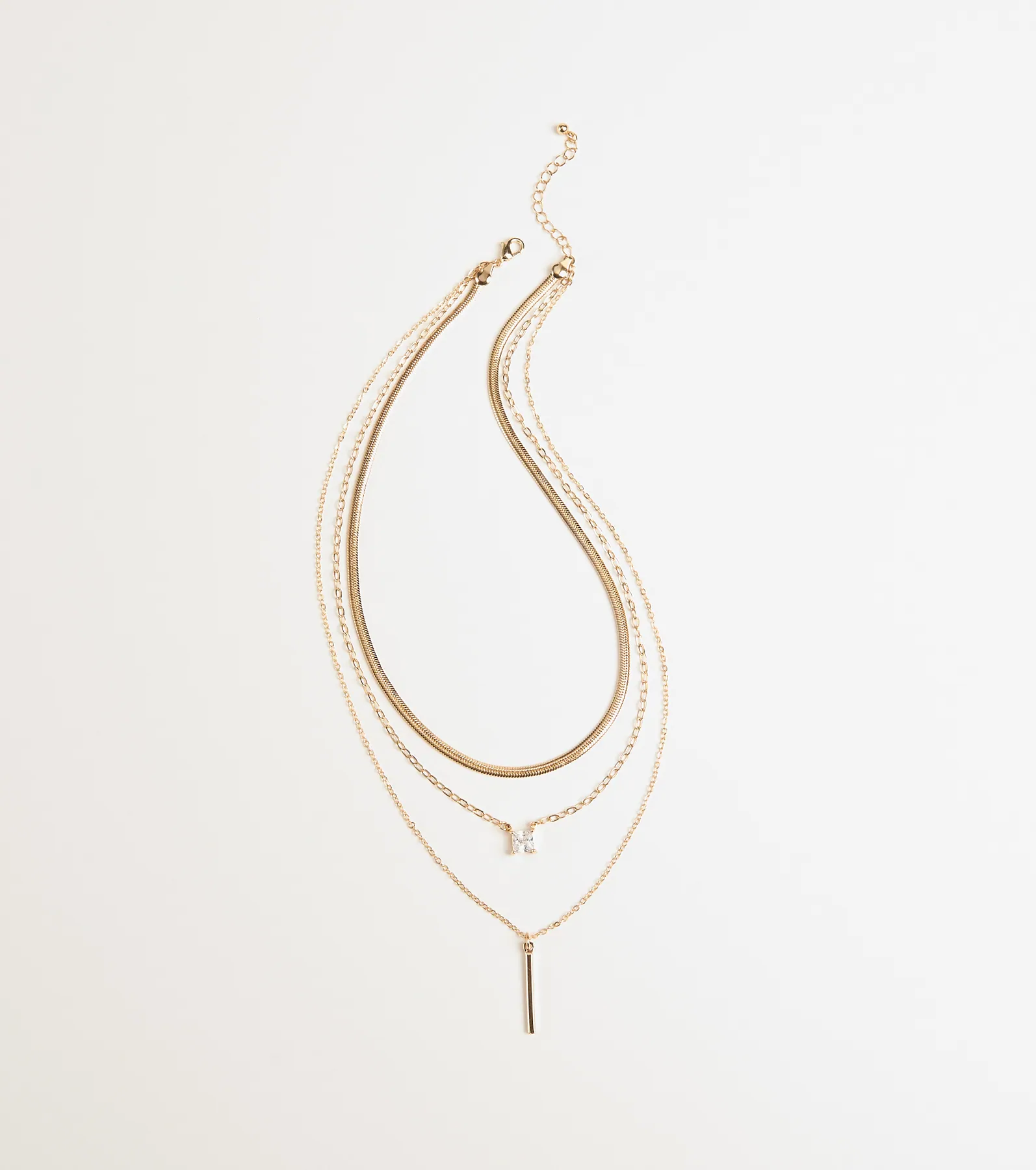 Glittering Dream Layered Necklace