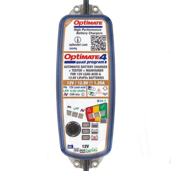 Tecmate OptiMate 4 Quad Program Universal Battery ChargerRef: Tc0058 / Tm630