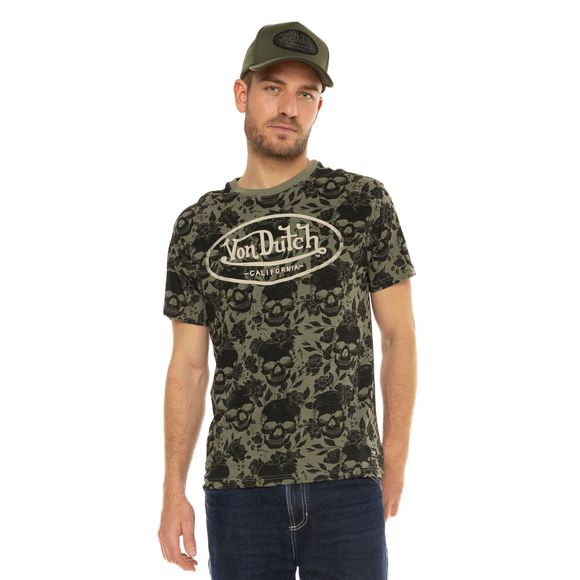 T-Shirt manches courtes Von Dutch BRAD - NoirRef : VDH0252